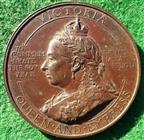 Victoria, Diamond Jubilee 1897. bronze medal by Spink