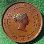 Ireland, Royal Hibernian Academy of Arts, bronze prize medal