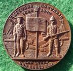 Boer War, Peace 1900, bronze medal by Fenwick