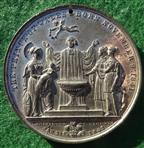 Victoria, Prince of Wales Christening 1842, white metal medal