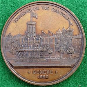 Switzerland, Geneva Shooting Medal 1882, bronze
