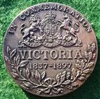 Victoria, Diamond Jubilee 1897. Silver medal