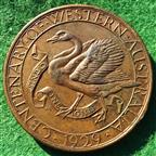 Australia, Western Australia Centenary 1929, bronze medal,