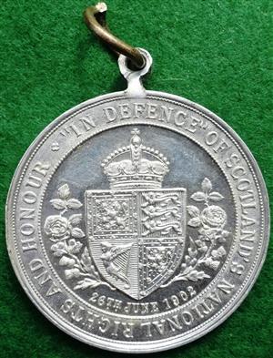 SCOTLAND, Edward I (sic  Edward VII), Coronation 1902, aluminium medal