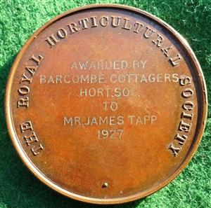 Horticulture, Royal Horticultural Society, bronze Banksian Medal
