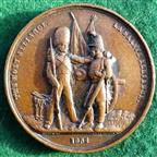 Crimean War, The Holy Alliance, bronze medal 1854