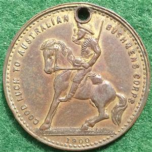 Australia, Boer War, Australian Bushmens Corps 1900, bronze