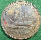 Nelson, Foudroyant medal 1897, bronze medal struck from metal obtained from the wreck