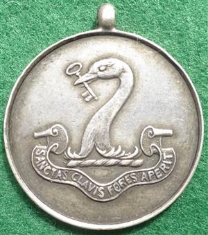 Lancashire, Bury Grammar School, silver prize medal circa 1930