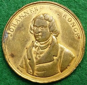 Germany, Johannes Ronge 1845, bronze-gilt medal