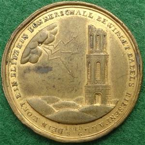 Germany, Johannes Ronge 1845, bronze-gilt medal