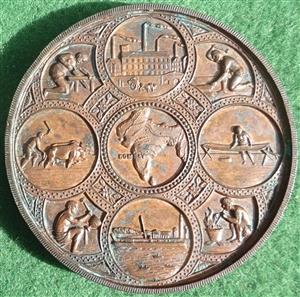 ndia, Indian National Congress & Agricultural Exhibition, Bombay 1904, bronze medal