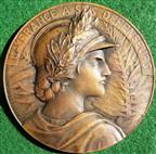 France, France to her Defenders (La France  Ses Dfenseurs), bronze medal 1914 by H Lefvre