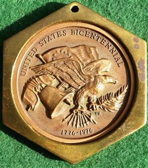 USA, New Jersey, West Paterson Bicentenary, bronze medal by Thomas Rogers for Medallic Art Co