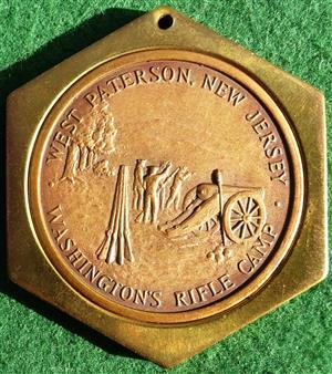 USA, New Jersey, West Paterson Bicentenary, bronze medal by Thomas Rogers for Medallic Art Co