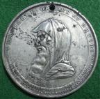 Birmingham. Venerable Order of Druids, First Public Procession 1806, white metal medal