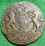 Admiral Vernon, the Capture of Portobello 1739, bronze medal, 39mm, scarce