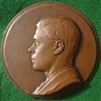 Edward Prince of Wales (Edward VIII), Portrait medal 1924 by Cameogrph Company after Henry Edmunds for Earl Haig British Legion Appeal