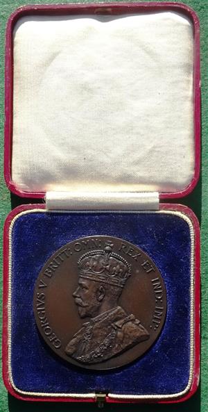 London, British Empire Exhibition 1924, bronze medal by Bertram Mackennal and Percy Metcalfe