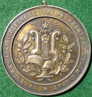 Germany, Osnabruck Singing Competition 1910, silver prize medal