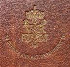 National Art Competition 1857, a copper electrotype award by Antoine Vechte, awarded to Harriette Bradford