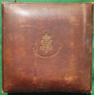National Art Competition 1857, a copper electrotype award by Antoine Vechte, awarded to Harriette Bradford