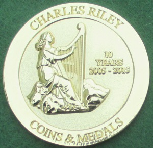 Charles Riley 2015 medal